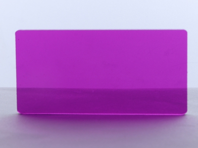 Plancha de Acrílico Traslúcido, Transparent Colored Plexiglass